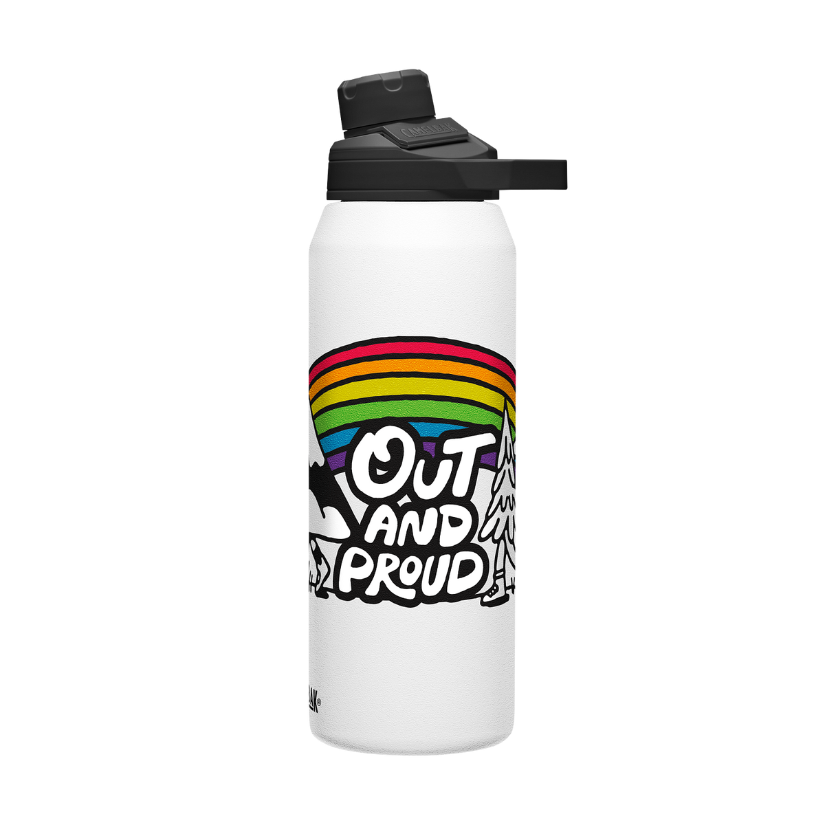 chute-mag-32-oz-water-bottle-insulated-stainless-steel-plus-cleanup-kit-pride-collection-limited-edition-b3 xhvxlhasbo